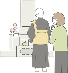 お参りイメージ