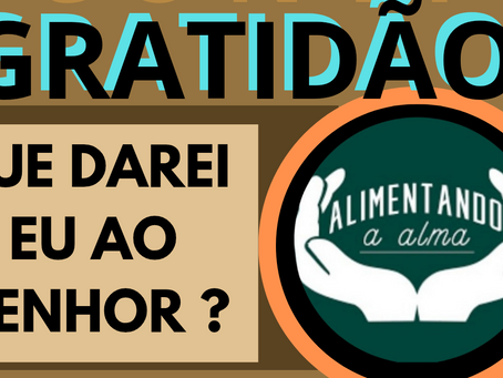 QUE DAREI EU AO SENHOR
