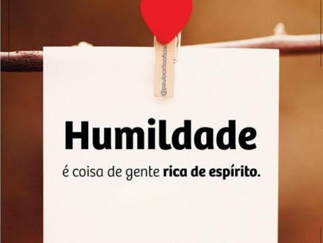 HUMILDADE DE ESPIRITO