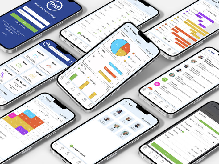 UI/UX DESIGN | Project Manager App
