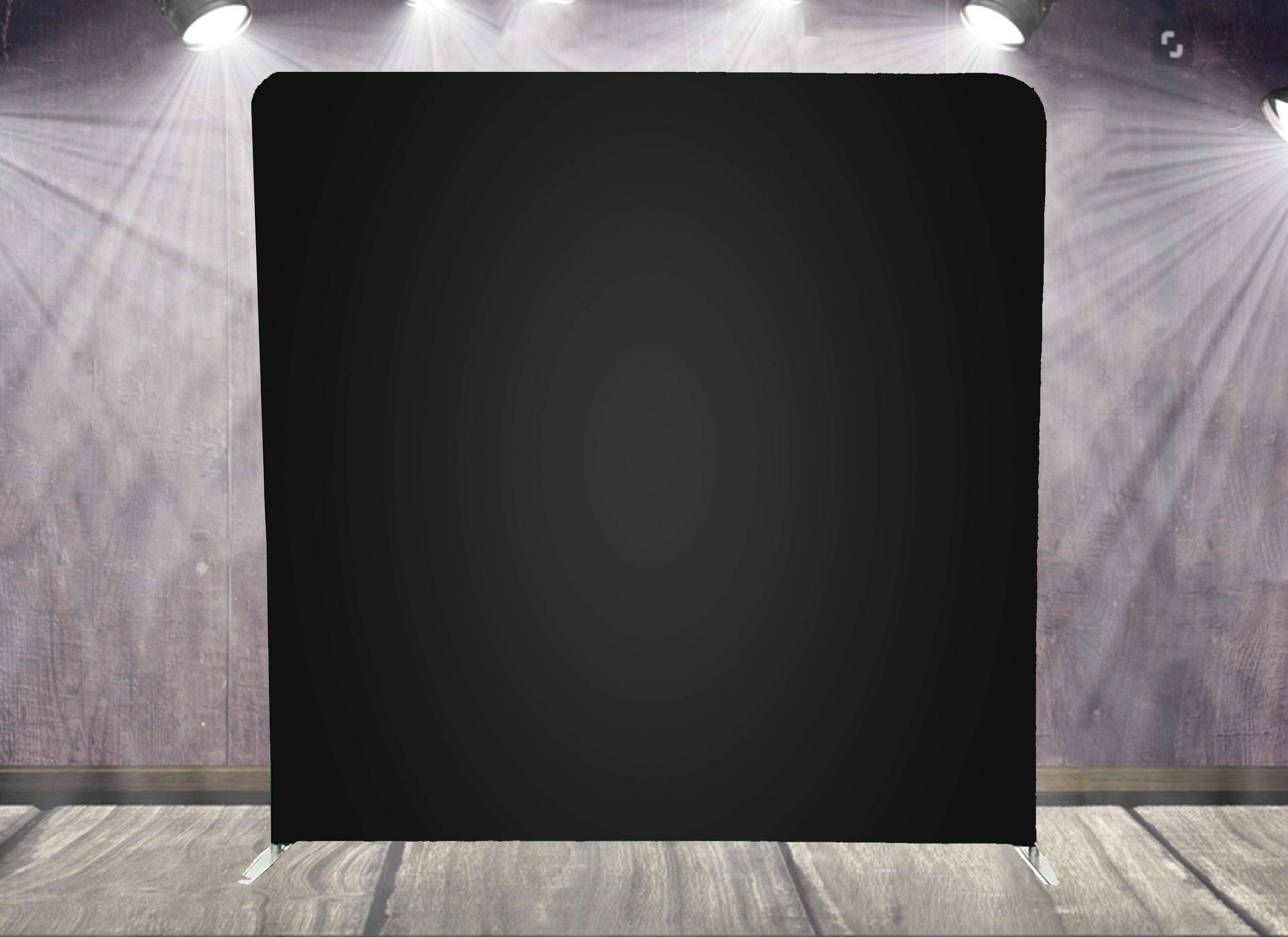 Black Shadow Pillow Backdrop