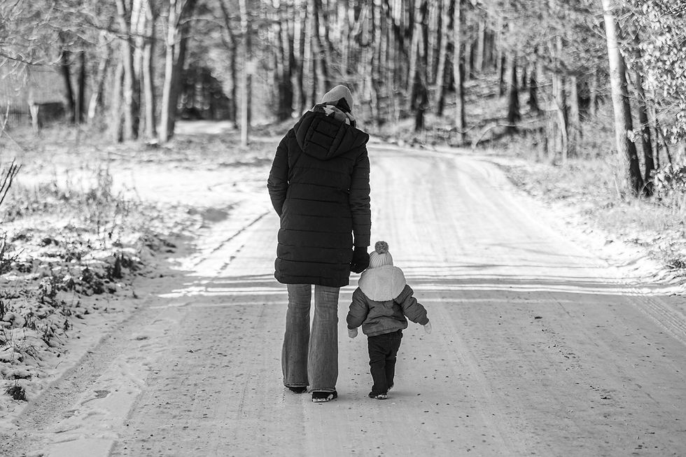 Zimowe słońce oślepiające