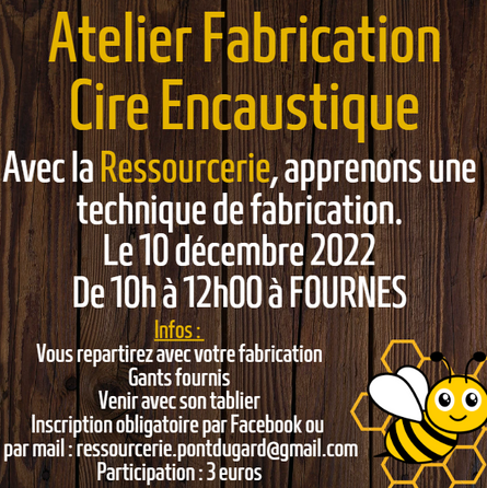Atelier - Fabrication Cire Encaustique