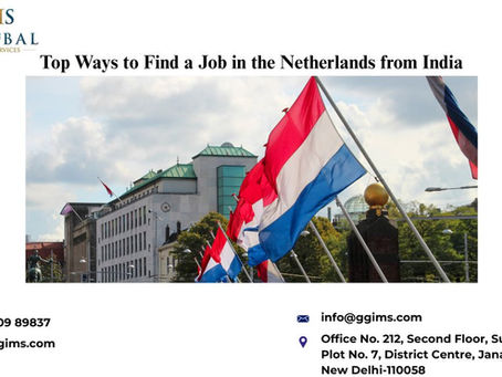 Indian professional applying for jobs in the Netherlands online