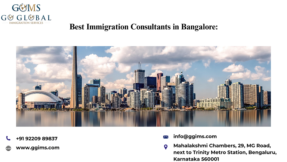 Trusted immigration consultants in Bangalore providing visa solutions