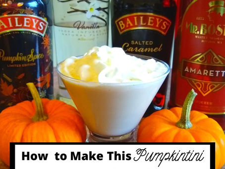 How to Make this Pumpkintini that Tastes just like Pie!