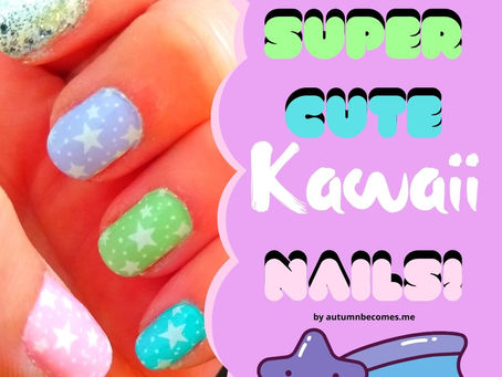 How to Make these Super Cute Kawaii Nails!