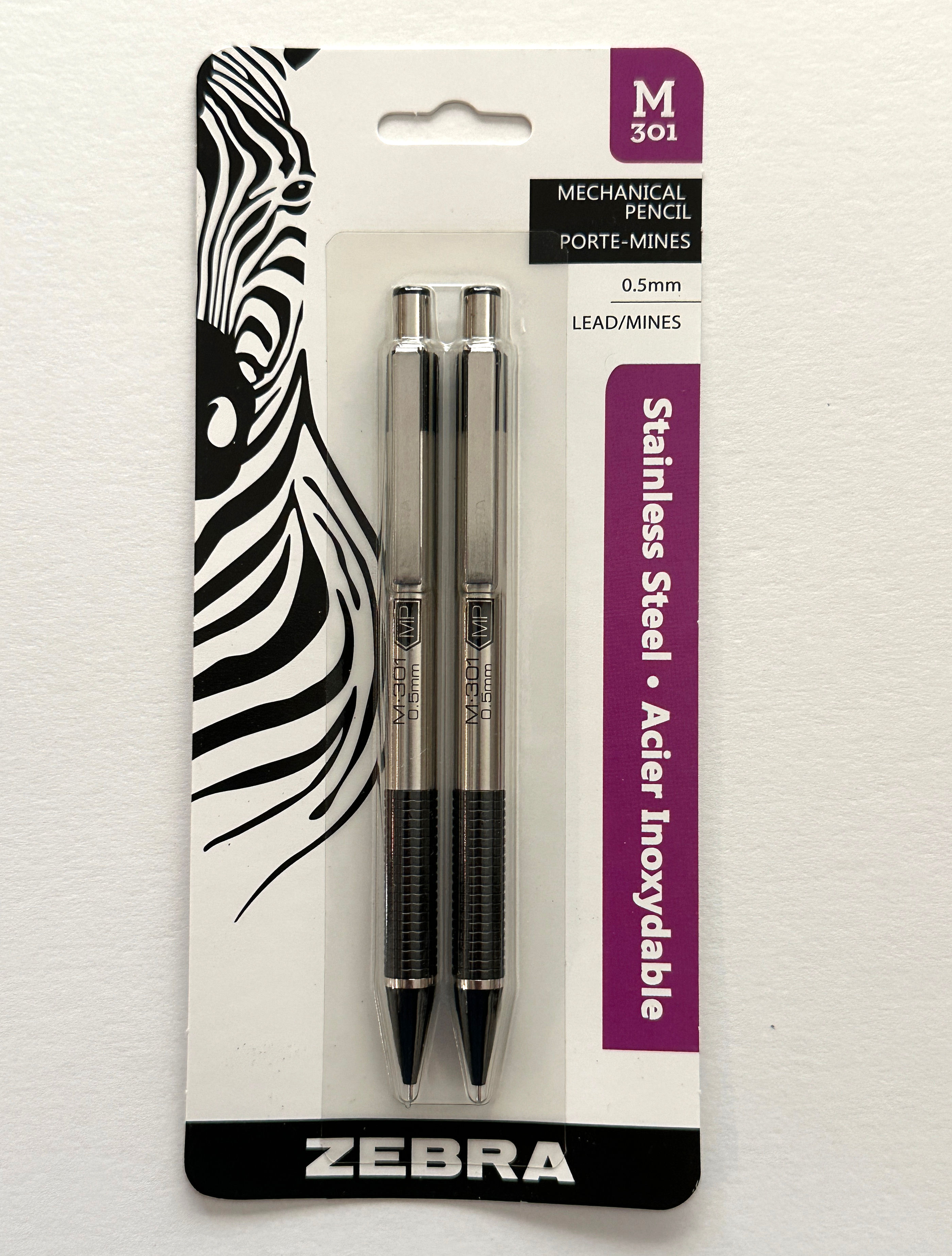 Porte-mine original en acier