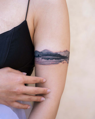 ink wash, chinese tattoo artist, chinese tattoo, safe ink, the best tattoo shop near me, recommend tattoo artist