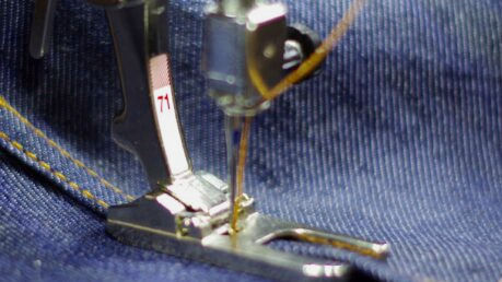 Herstellung von Jeans 