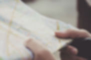 Hands Holding a Map