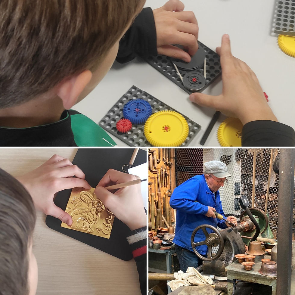 Ateliers famille à la Cuivrerie de Cerdon