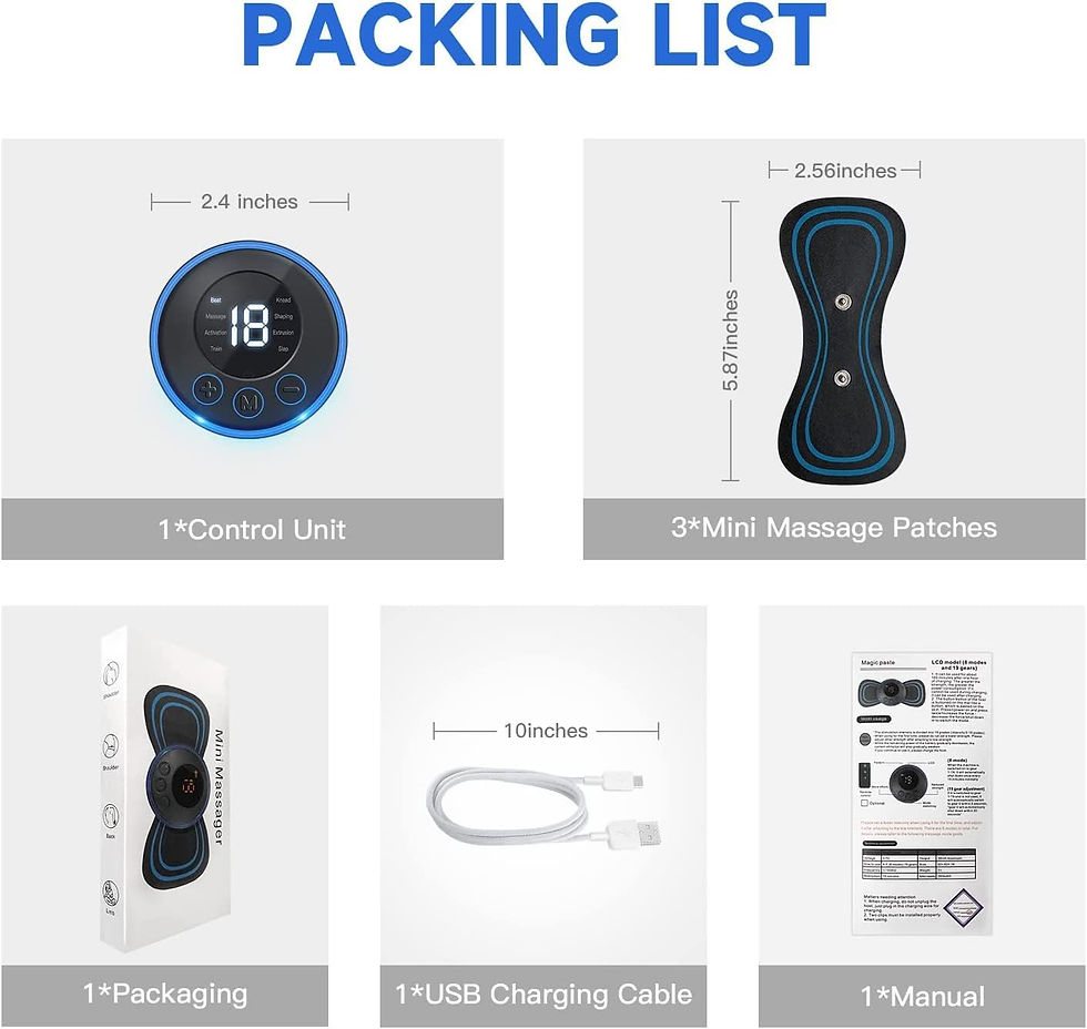 Thumbnail: Portable Wireless Body Massager