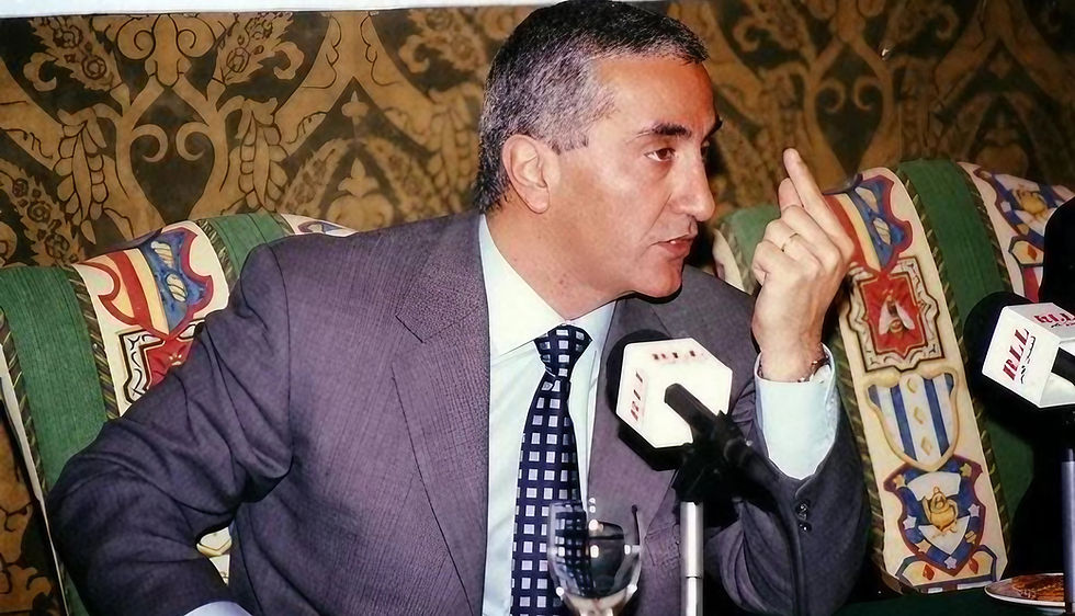 Elias Joseph Hobeika is a Lebanese soldier and politician and one of the leaders of the Lebanese Forces militia during the Lebanese Civil War