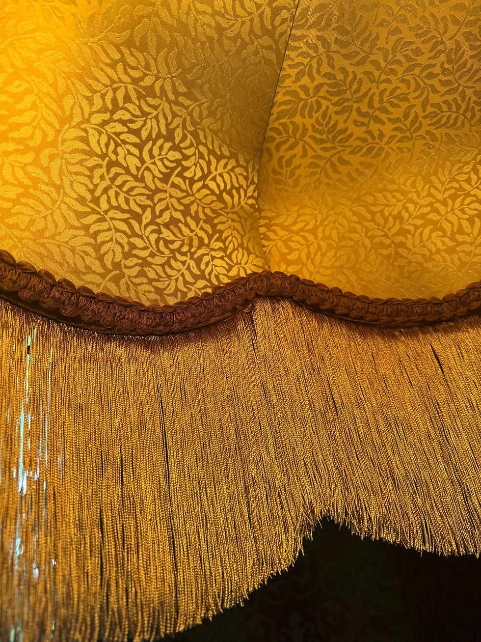 Thumbnail: VICTORIAN LAMPSHADE FLOOR OR TABLE ONE-OF-A-KIND SILK VELVET ANTIQUE APPEARANCE