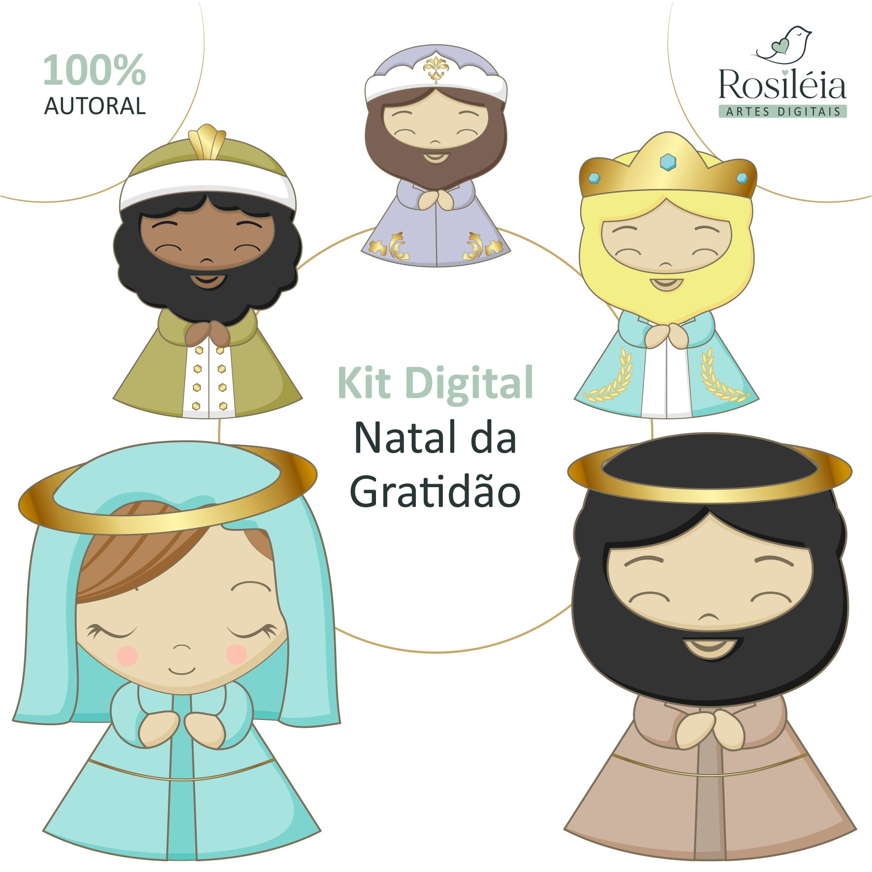 Kit Digital Natal da Gratidão