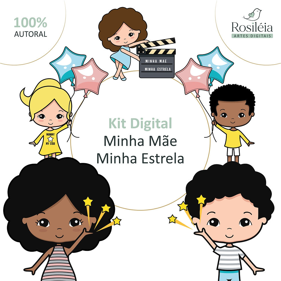 Kit Digital Dia das Mães
