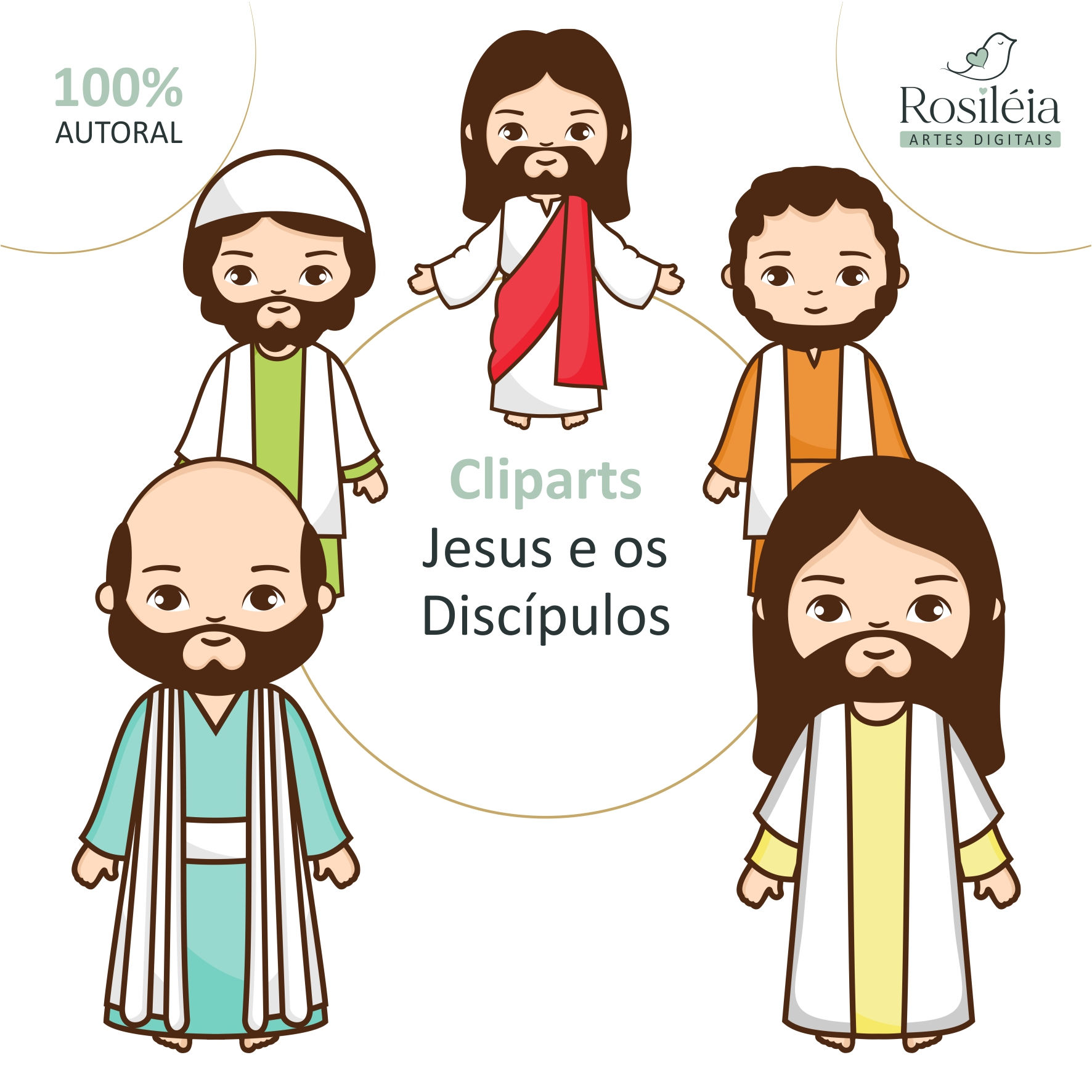 Kit Digital Jesus e os Discípulos