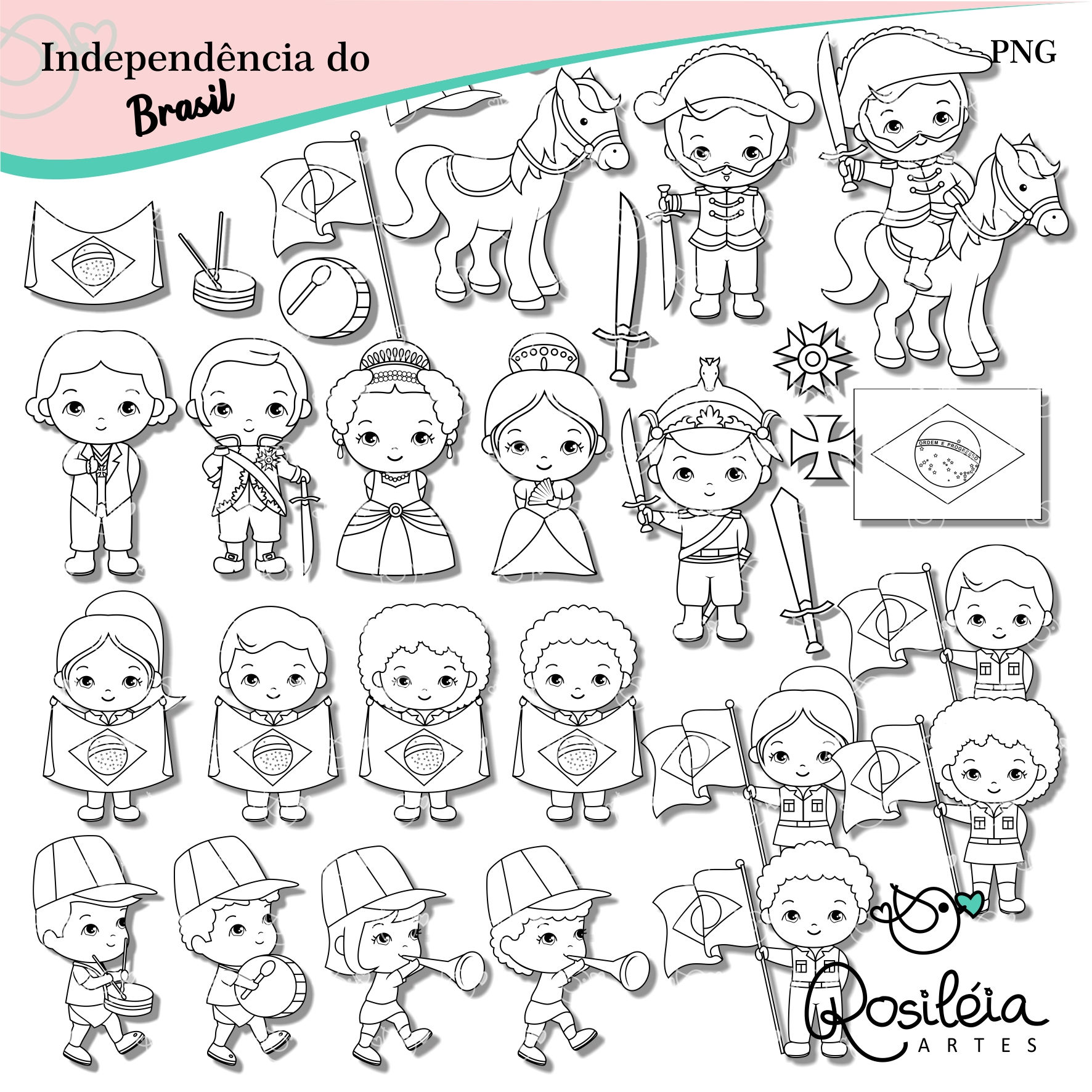 Digital Stamp Independência do Brasil