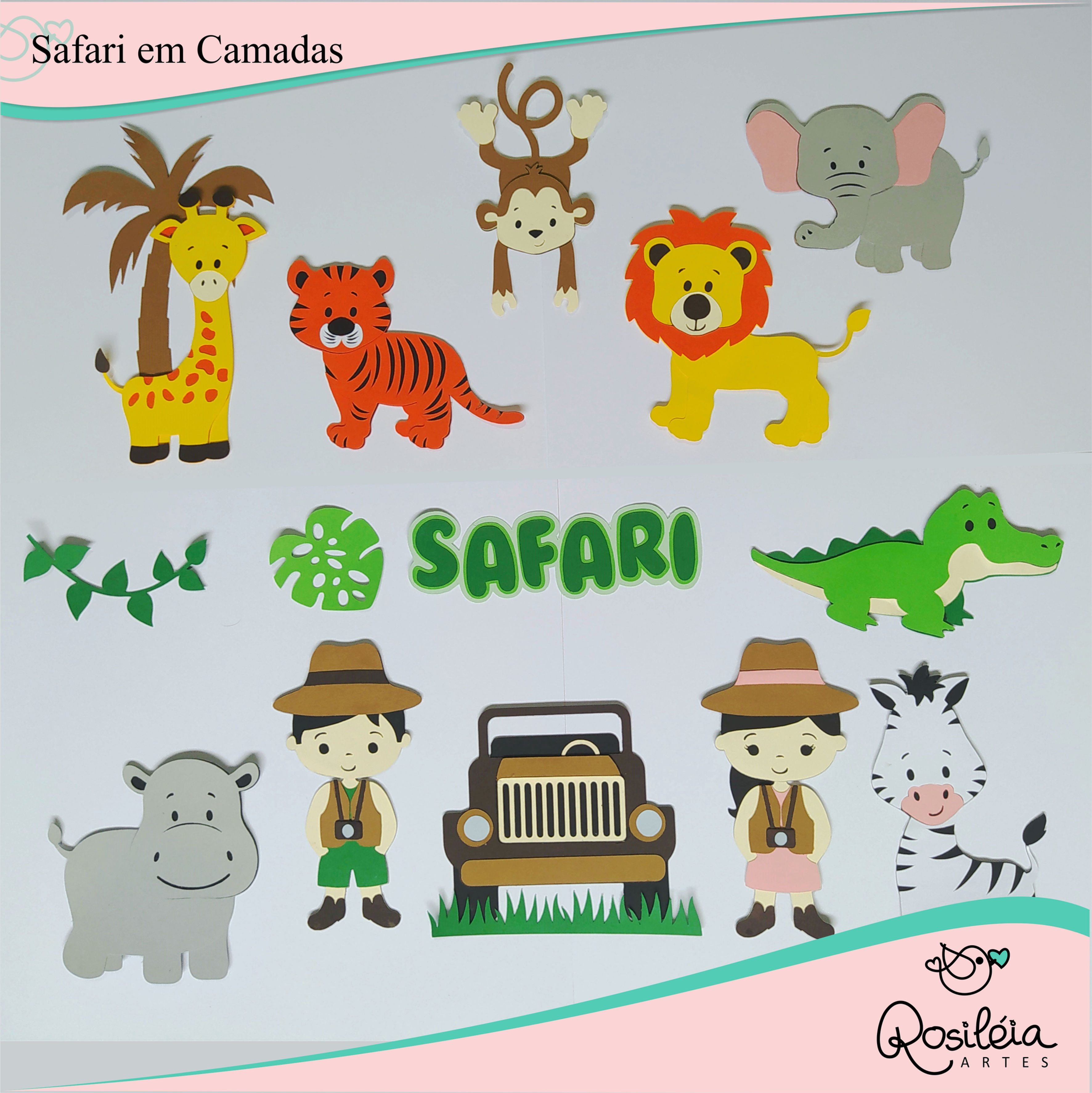 Combo Safari em Camadas