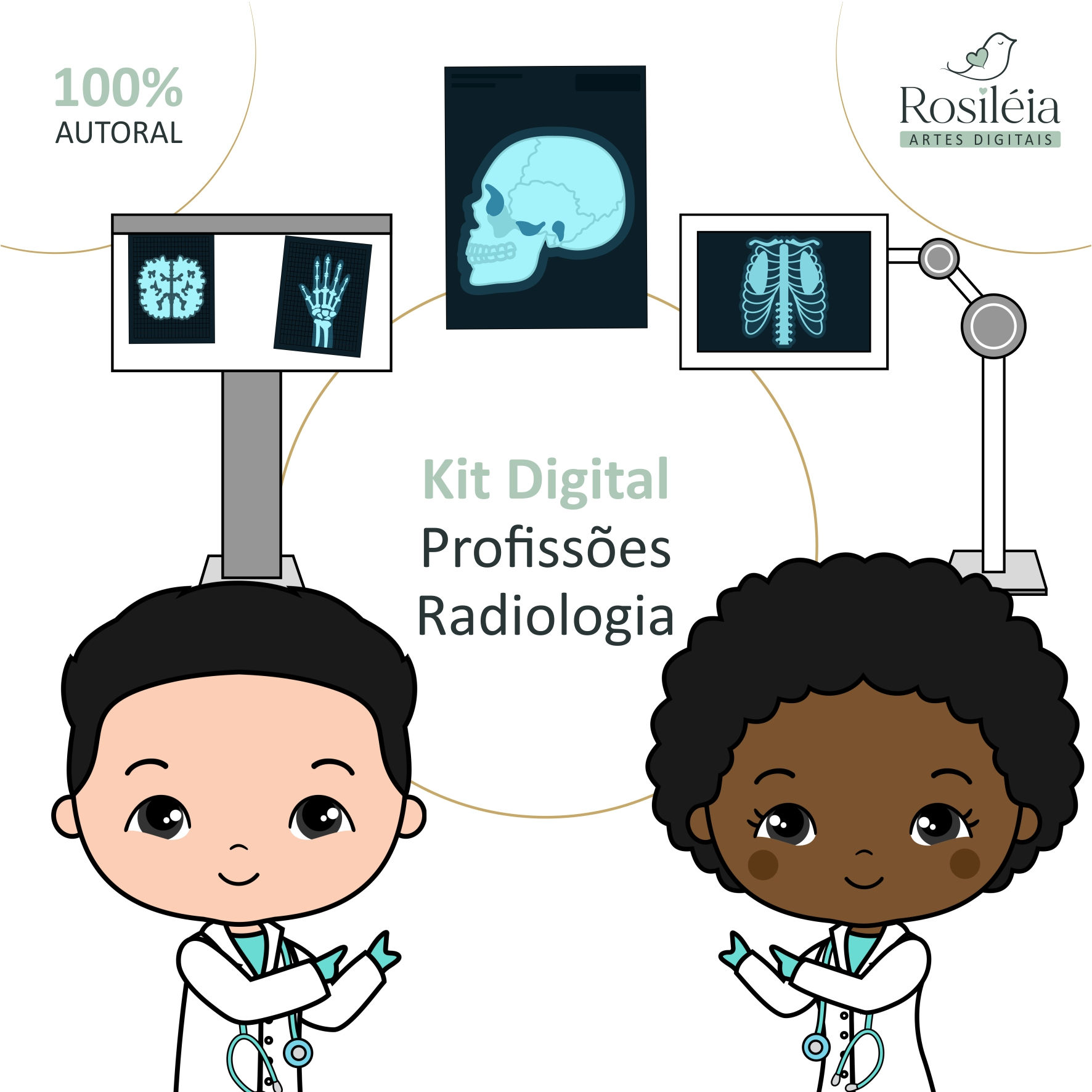 Kit Digital Profissões Radiologia