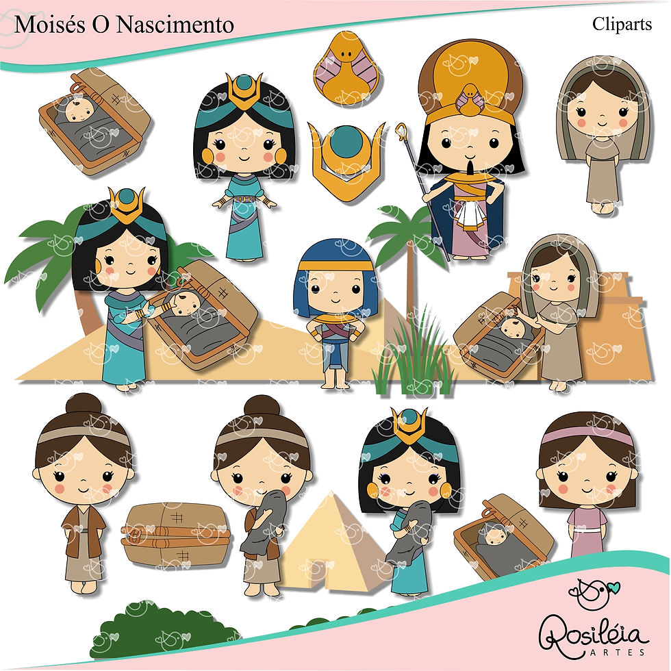 Miniatura: Kit Digital Moisés O Nascimento - Tema Bíblico