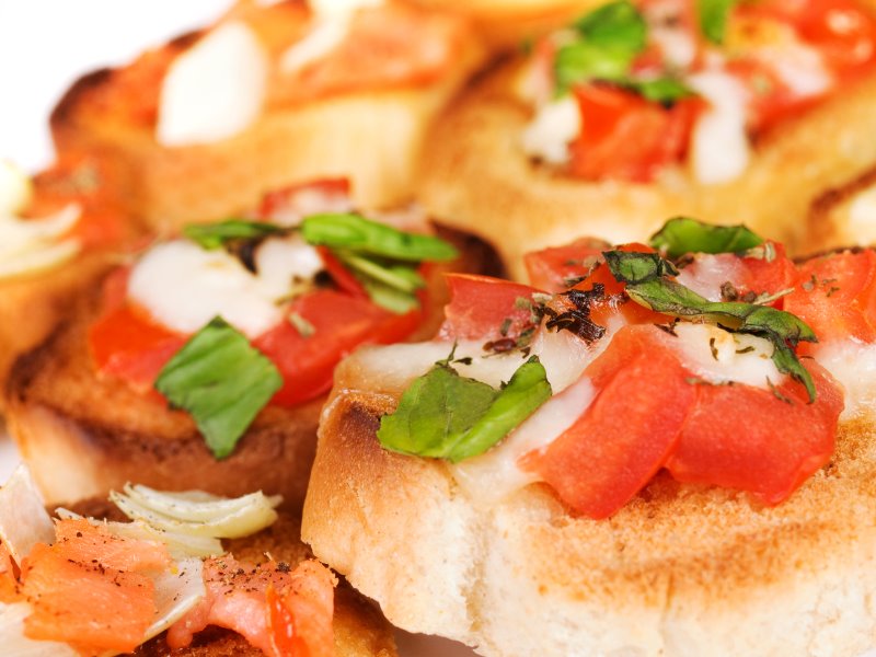 Arranged Food and Objects