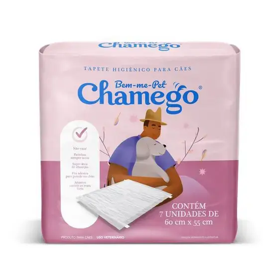 TAPETE HIGIÊNICO CHAMEGO 60 X 55 CM