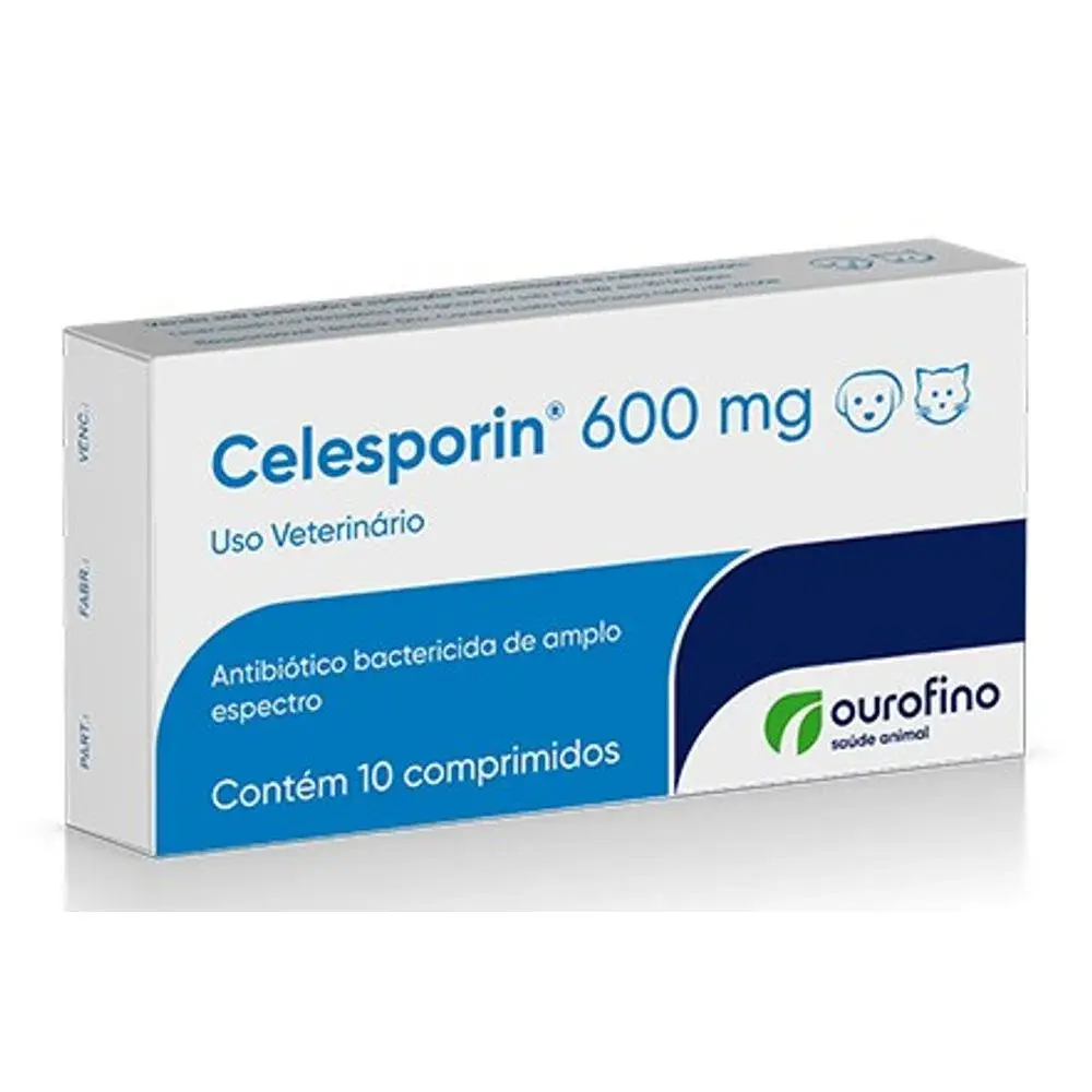 CELESPORIN - CEFALEXINA 600MG