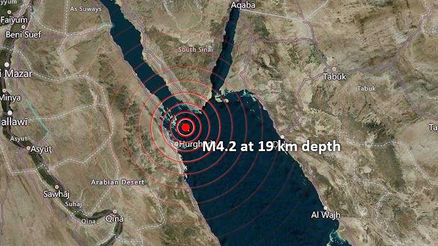 Trzęsienie ziemi w Hurghadzie!