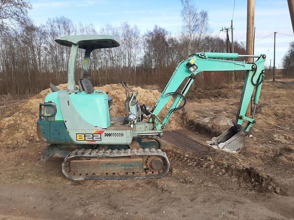 Thumbnail: Yanmar B22 ekskavaator