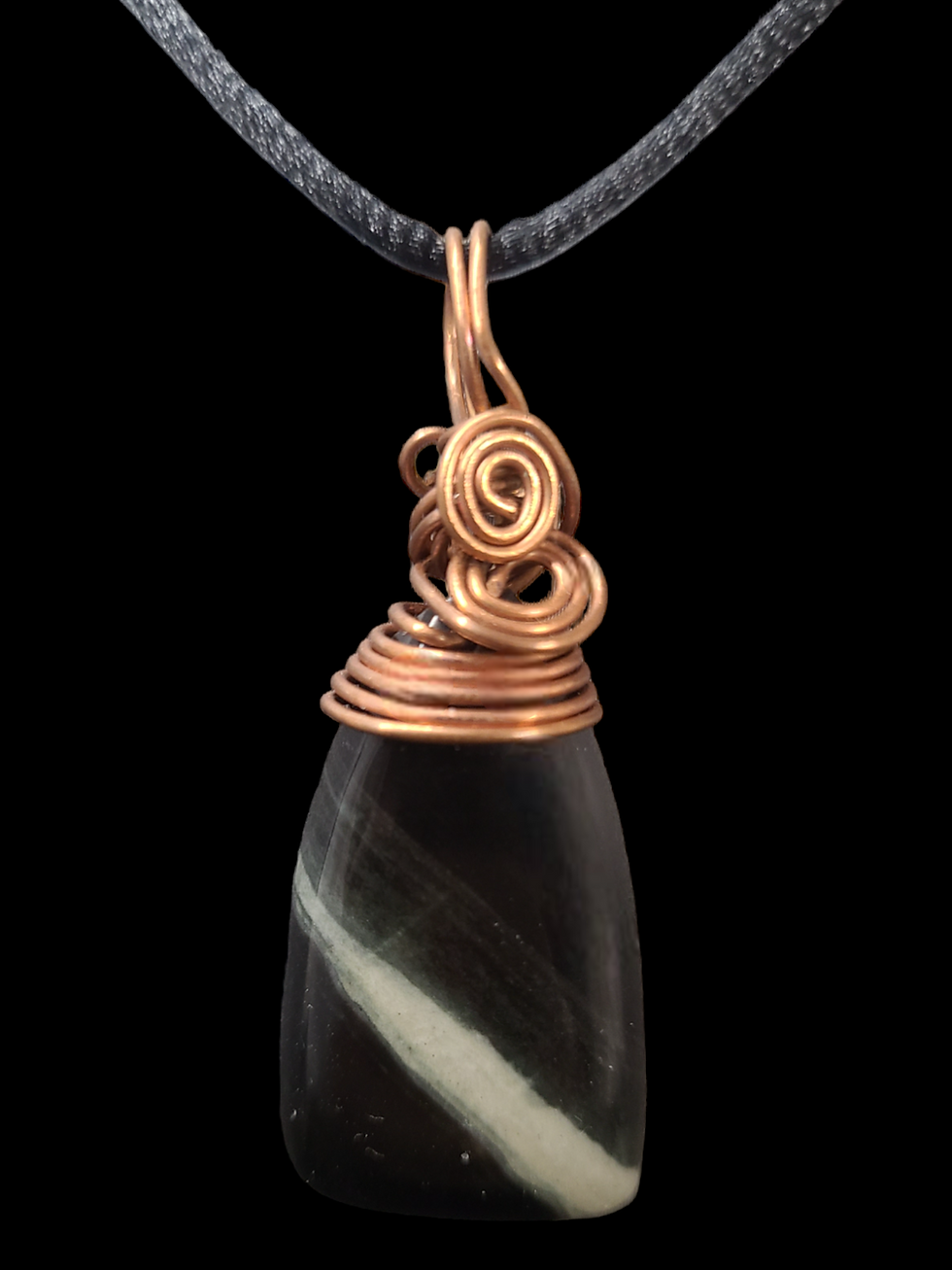 Banded Argillite Pendant