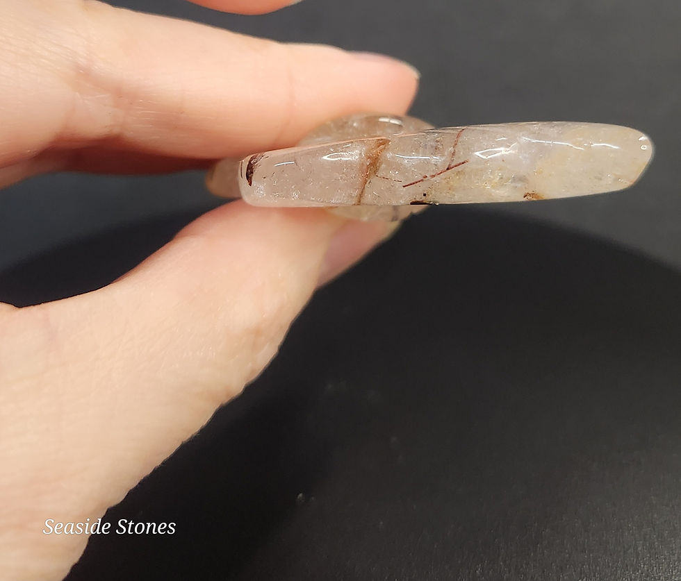 Thumbnail: Rutilated Quartz Butterfly Carving