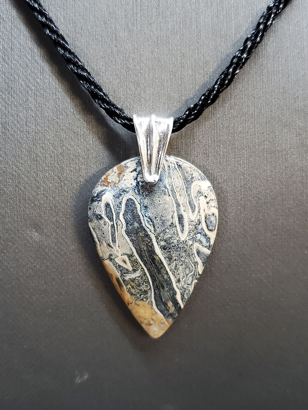 Petrified Wood Pendant