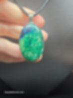 Chrysocolla Pendant
