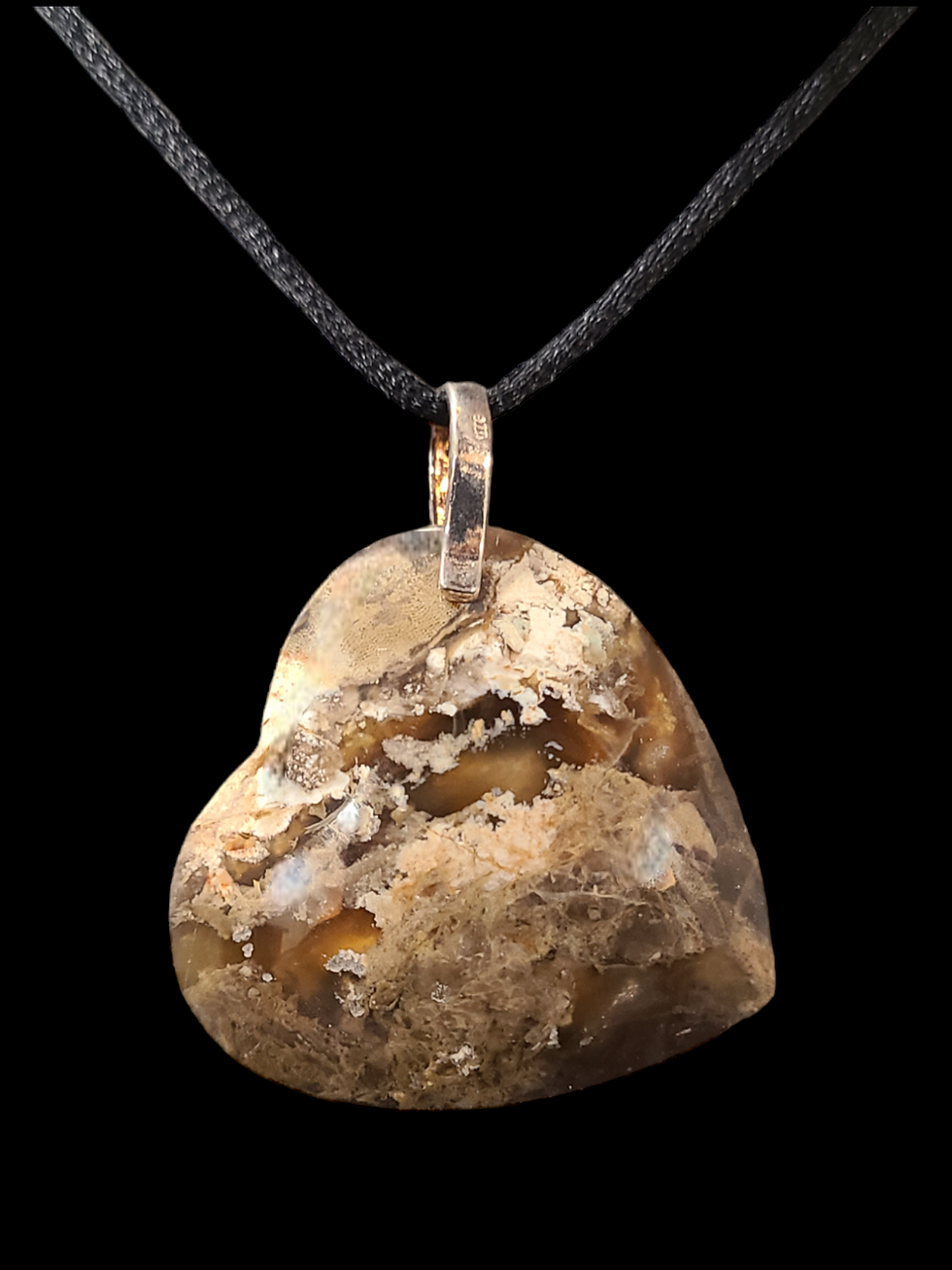 Thumbnail: Petrified Wood Pendant