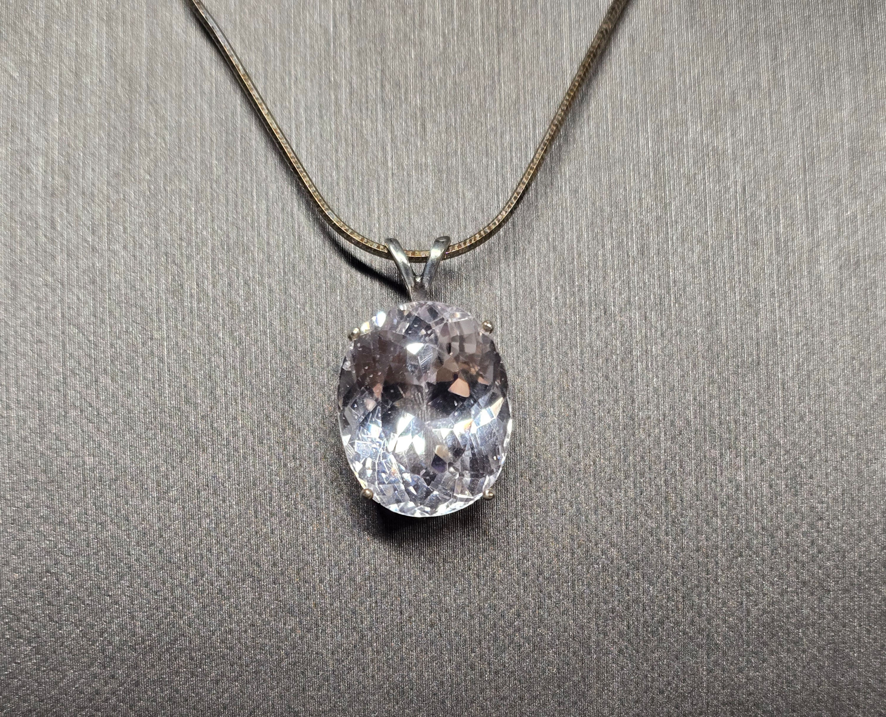 Lilac Amethyst Pendant