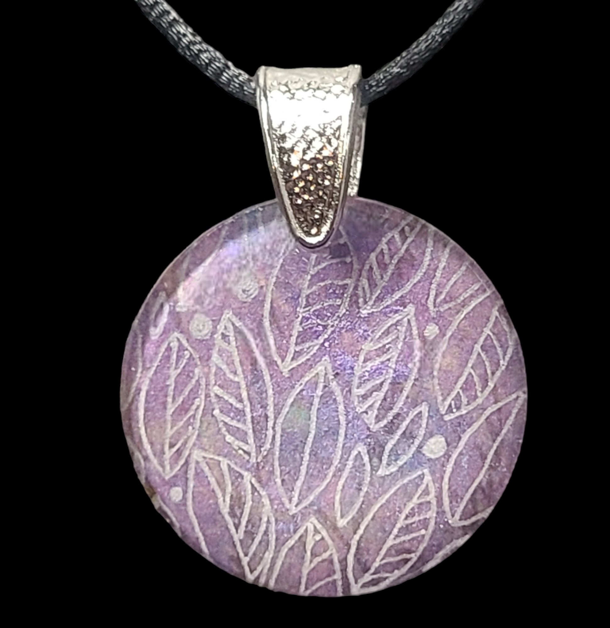 Glass & Resin Pendant