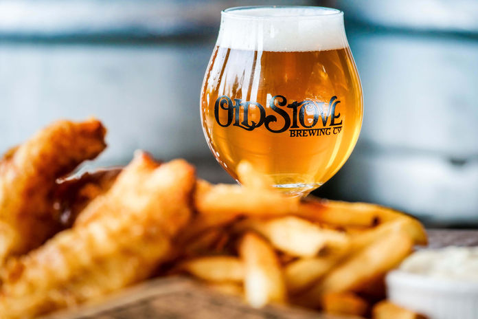 French Fries with an Old Stove beer
