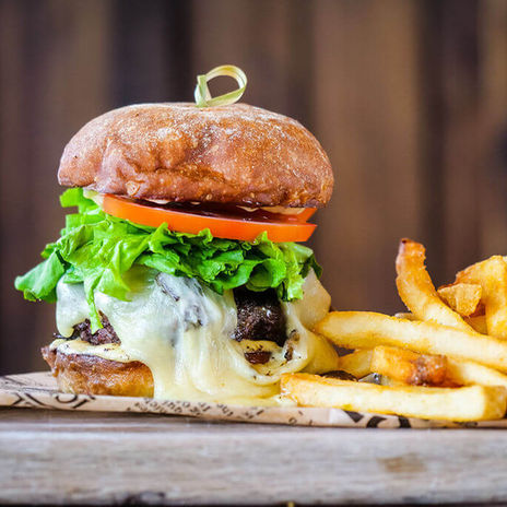 Old Stove Burger and Fries