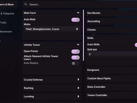 BEST! Sailor Piece Script - Autofarm, Auto PvP, Auto Kraken, Auto Seabeast, Auto Crystal! (Keyless)