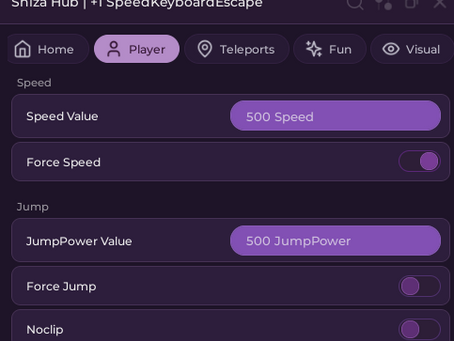 +1 Speed Keyboard Escape Script - Auto Farm, Auto Win, Speed, Teleport *Keyless*