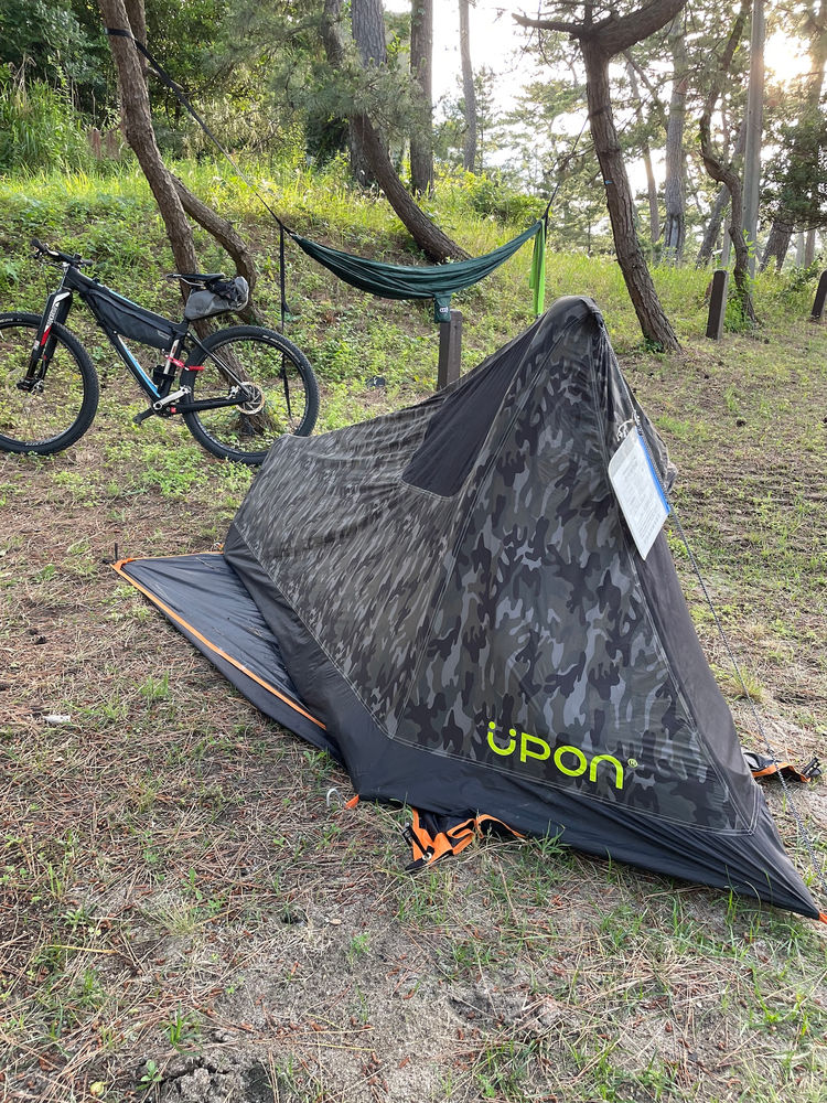 若狭和田キャンプ場でbike Camp