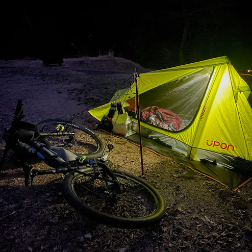 2023年最初のBike&Camp