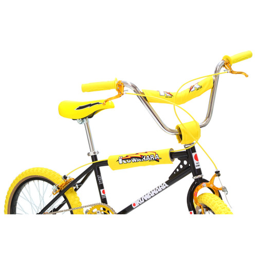 kuwahara クワハラ　シート　パッドセット　BMX kuwahara bmx bike Lightning Saddle ＆ Flame Pad Set Old