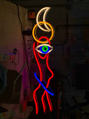 Neon LED Sculptural Sign