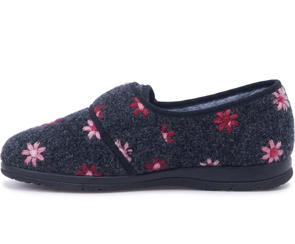 HOLLY WINTER | CHARCOAL FLORAL