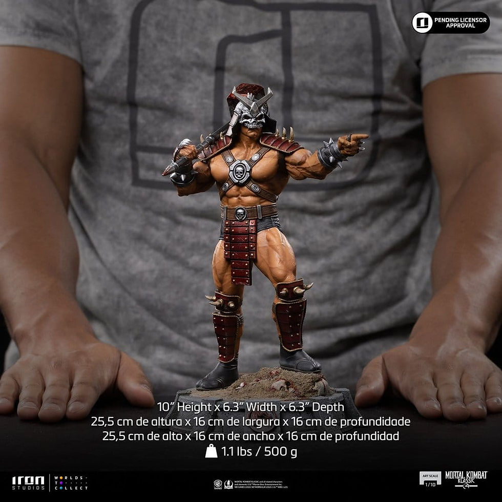 Miniatura: Mortal Kombat Art Scale Statue 1/10 Shao Khan 26 cm