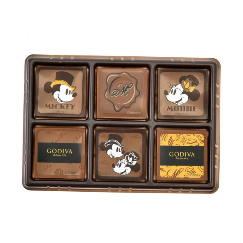 Miniatura: Pouch Set Minnie Chocolate GODIVA X Disney Valentine 2023