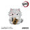 Miniatura: Demon Slayer: Kimetsu no Yaiba Mega Cat Project Minifigures 6 cm Fortune Cats 02